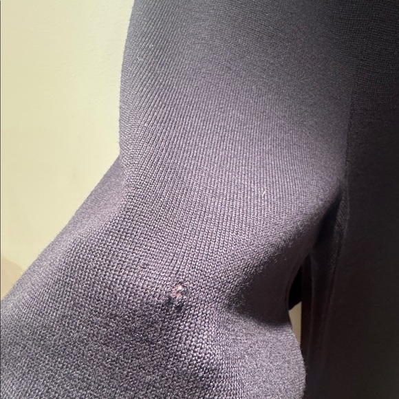 Donna Karan Signature Black VINTAGE wool pant/Leggings. Size L. - Picture 11 of 11